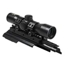 NCSTAR AK Tri Rail Cover w/ 4x30 Compact Scope - NcSTAR