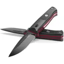 BENCHMADE Sibert Mini Bushcrafter Drop Point Black/Red G10 - Benchmade