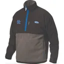 DRAKE U of K Eqwader 1/4 Zip Jacket Black - Drake