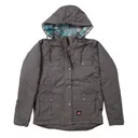BERNE WORKWEAR Women's Softstone Duck Barn Coat Titanium - Berne Workwear