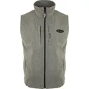 DRAKE Heather Windproof Layering Vest Gray Heather - Drake