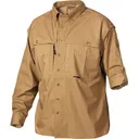 DRAKE Cotton Wingshooters Long Sleeve Shirt Khaki - Drake Waterfowl