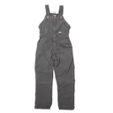 BERNE WORKWEAR Ladie's Softstone Duck Insulated Bib Overall Titan - Berne Workwear