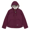 BERNE WORKWEAR Ladies Softstone Hooded Coat Plum - Berne Workwear