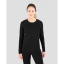 TERRAMAR 4.0 Women's Thermafleece Performance Crew Black - Terramar