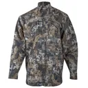 WORLD FAMOUS Technical Stretch Button Down Shirt Predator - World Famous