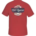 DRAKE Muley Tee Short Sleeve Shirt Crimson Plus Sizes - Drake