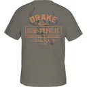 DRAKE Skull Tee Short Sleeve Gray - Drake
