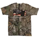 MAJOR LEAGUE BOWHUNTER Mens Fadeout Short Sleeve Tee Realtree Xtra - Major League Bowhunter