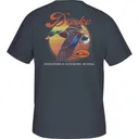 DRAKE Vintage Mallard T S/S Dusty Navy - Drake Waterfowl