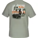 DRAKE 3 Dogs T S/S Desert Sage Plus - Drake