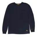 BERNE WORKWEAR Lightweight Long Sleeve Perfomance T-shirt Navy - Berne Workwear