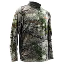 NOMAD CLOTHING Quarter Zip Long Sleeve Mossy Oak Mountain Country - Nomad Clothing