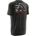 NOMAD CLOTHING American Archer Short Sleeve Tee Dark Grey Heather - Nomad Clothing