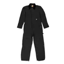 BERNE WORKWEAR Heritage Insulated Coverall Black Regular Sizes - Berne Workwear