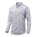 HUK Tide Point Plaid LS Seashell Pink - Huk