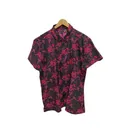 RETRO RIFLE Black & Pink Hibiscus Hawaiian Shirt - Retro Rifle