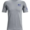 UNDER ARMOUR Men's UA Freedom Flag T-Shirt (Steel-Royal) - Under Armour