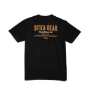 SITKA Signage Tee Black - Sitka