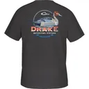DRAKE Southern Collection Pintail T S/S Charcoal Heather - Drake