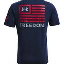 UNDER ARMOUR New Freedom Banner T - Black - Under Armour