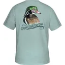 DRAKE Bust Woodies T S/S Blue Glass - Drake