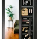 TACTICAL WALLS 1450M In-Wall Home Defense Mirror Black - Tactical Walls