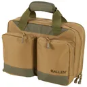 ALLEN Attache Case - Double Handgun Pistol Tan - Allen Company