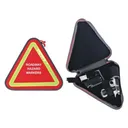 GPS Roadway Hazard Markers with Pistol Storage Red - Gps