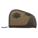 EVOLUTION OUTDOOR President Pistol Case up to 8" Duck Canvas/Brown - Evolution Outdoor