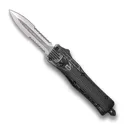 COBRATEC Small Stonewash CTK-1 Dagger 2-Side Serrated - Cobratec Knives