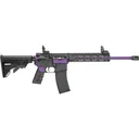 TIPPMANN ARMS M4-22 REDLINE 22 LR 16" 25rd - Black & Purple - Tippmann Arms