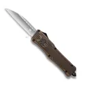 COBRATEC Small Bronze Distressed CTK-1 Wharncliffe Not Serr - Cobratec