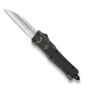 COBRATEC Small Tungsten Blk CTK-1 Wharncliffe Not Serrated - Cobratec