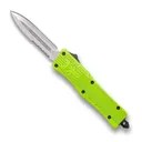 COBRATEC Small Zombie Grn Blk CTK-1 Dagger 1 Side Serrated - Cobratec