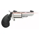 NAA Black Widow 22 Mag 2" 5rd Mini Revolver w/ Laser Grips - Stainless - North American Arms