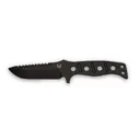BENCHMADE Fixed Adamas 4.2" Drop Point Coated Plain Edge - Benchmade
