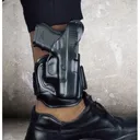 DESANTIS Leather Ankle Rig (Right) Sig P938 C&L - DeSantis Gunhide