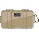 PELICAN 1060 Micro Case Black, Desert Tan - Pelican