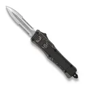 COBRATEC Medium Tungsten Black CTK-1 Dagger 2 Side Serrated - Cobratec