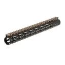 LEAPERS UTG PRO M-LOK AR15 15" Super Slim Rail, Blk/Bronze - Leapers UTG