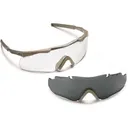 SMITH OPTICS Aegis Arc Asian Fit Frame: Tan 499/Lens:Clear Gray - Smith Optics