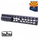 GUNTEC 10" Airlite Series Keymod Free Floating Handguard - Guntec Usa