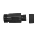 KYGUNCO Silencer Adapter fits ISSC MK22 MSR & Mauser 15 - 22LR - Black w/ Thread Protector - Kygunco