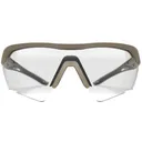 GLOCK Crossover Tactical Glasses Clear Lens Desert Tan - Glock
