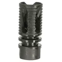 LEAD & STEEL Saw Style Flash Suppressor 1228tpi Blk Closed Tine - Lead & Steel