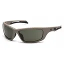 PYRAMEX Howitzer Tan frame/forest gray anti-fog lens - Pyramex