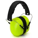 PYRAMEX Passive Hi-Vis Lime Earmuff - NRR 27db - Pyramex