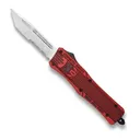 COBRATEC Medium Red Graphite Black CTK-1 Tanto Serrated - Cobratec