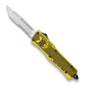 COBRATEC Medium Yellow Graphite Black CTK-1 Tanto Serrated - Cobratec